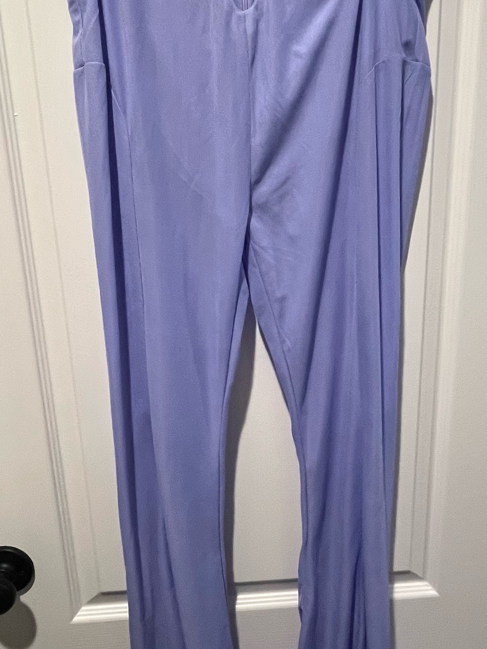 Dawang Women's Lilac Wide-Leg Jumpsuit Pants NWT